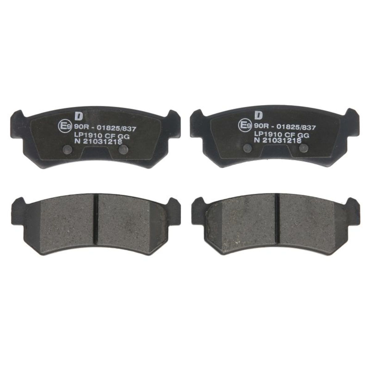 Für DELPHI LOCKHEED HAMULCE LP1910 BRAKE PAD AXLE SET Daewoo - Bild 6