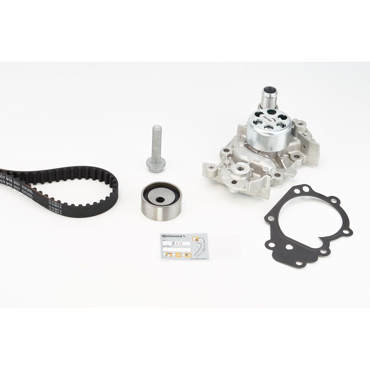 Continental Ctam Kit Distribution Avec Pompe À Eau Continental Ct915wp1