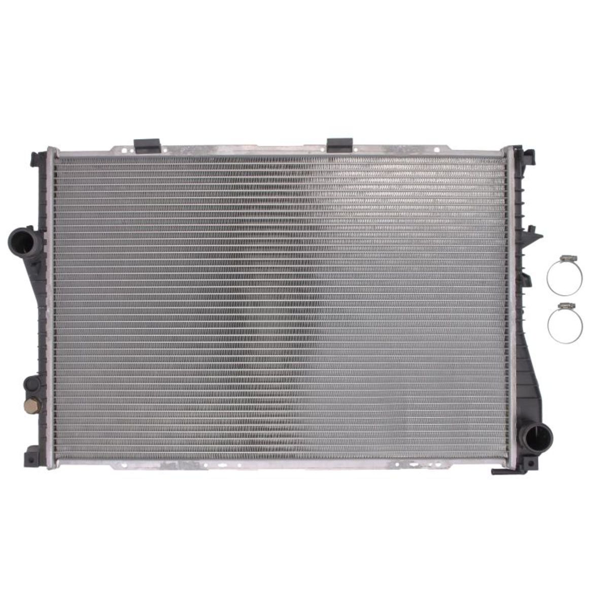 Kühler Motorkühlung Kühlrippen gelötet 650 - 438 mm Alu NRF für u.a. BMW 5er - Bild 7