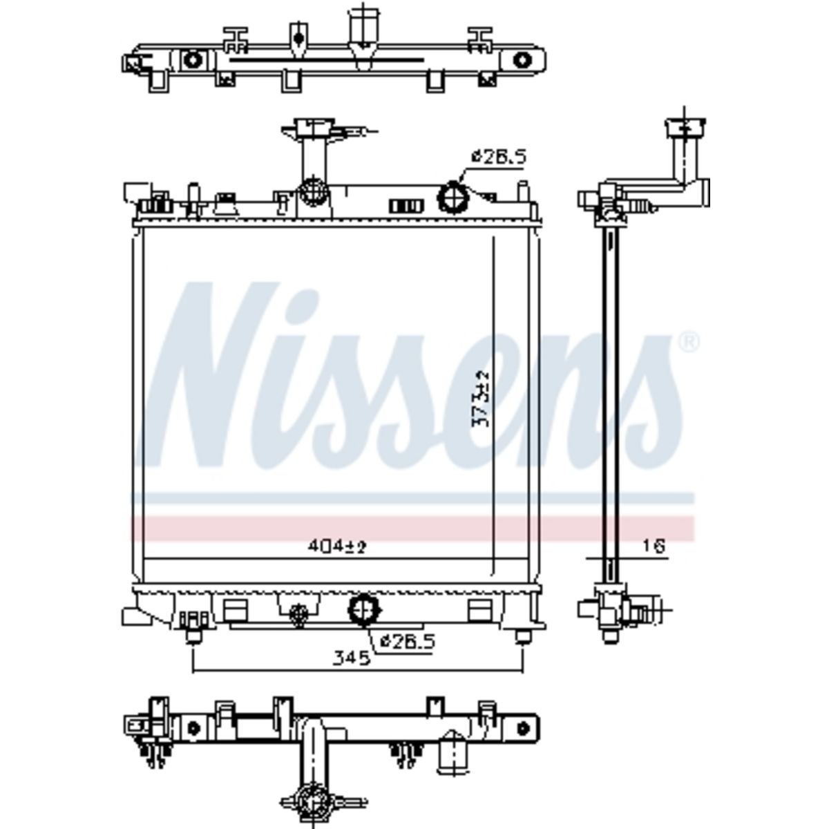 Image of Radiator, motorkoeling