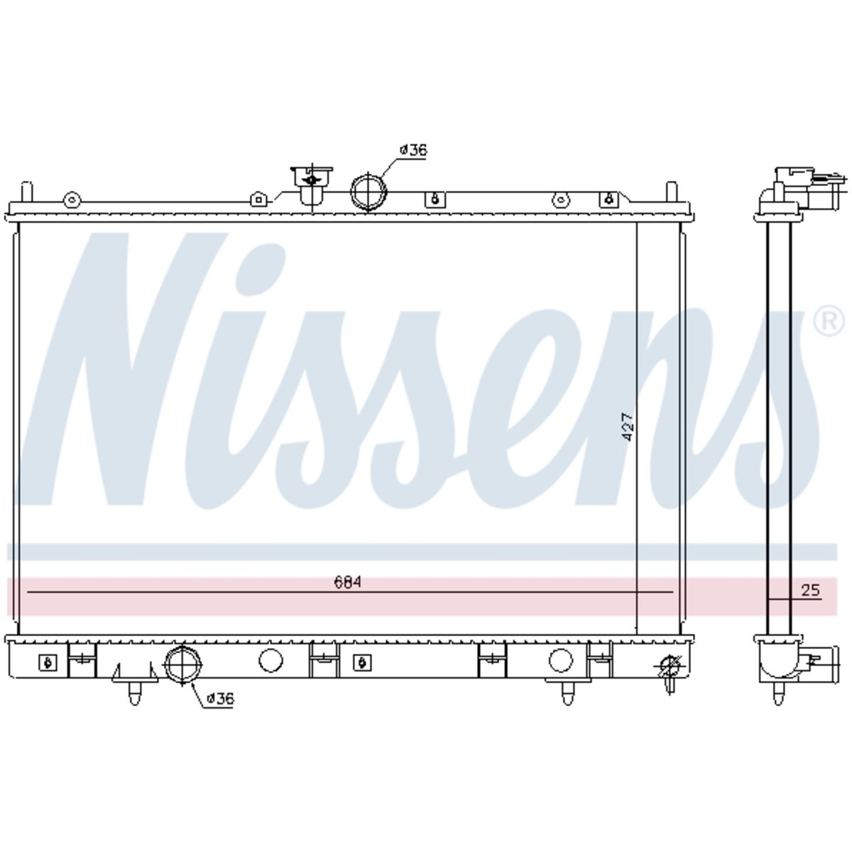 Image of Radiator, motorkoeling