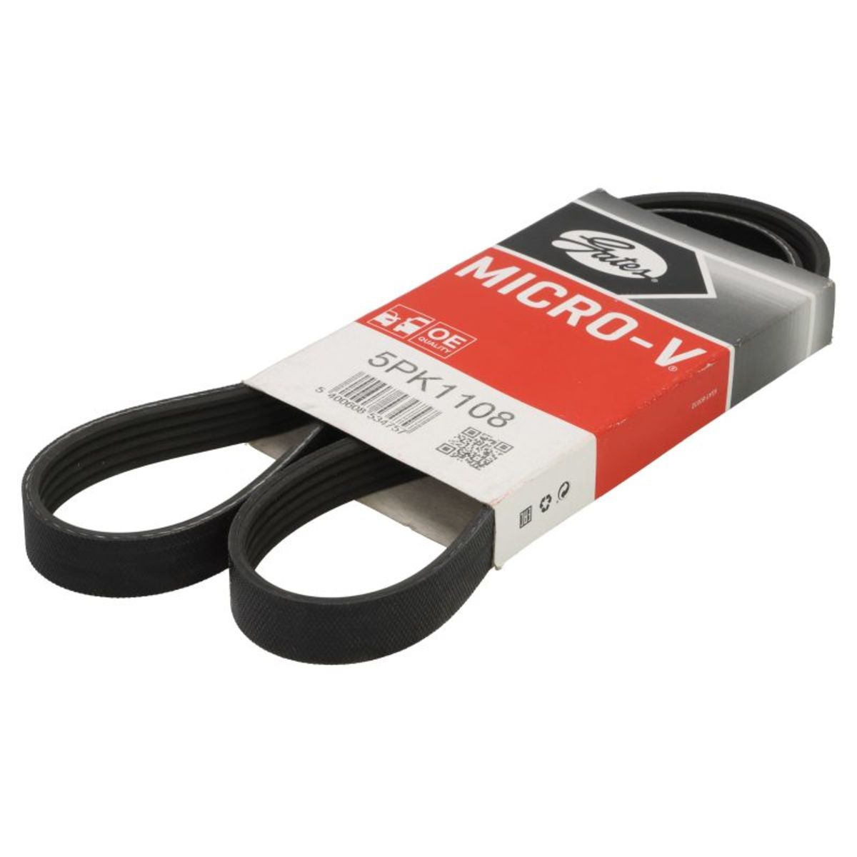 Negro Correa Poly V Gates Gat5pk1108