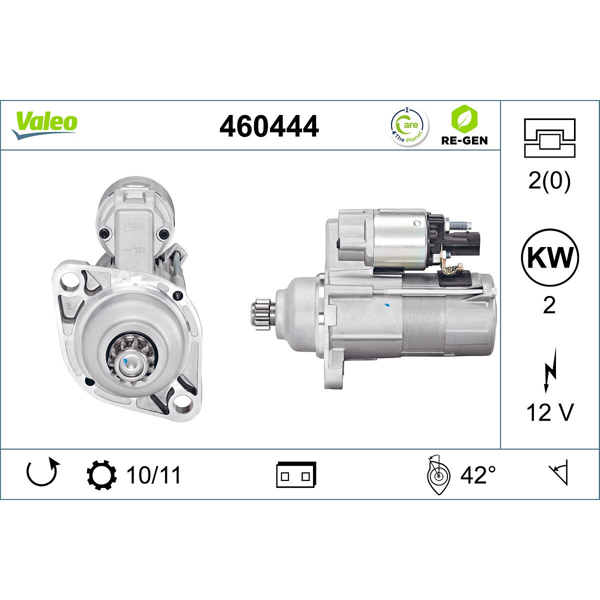 Valeo Démarreur 460444
