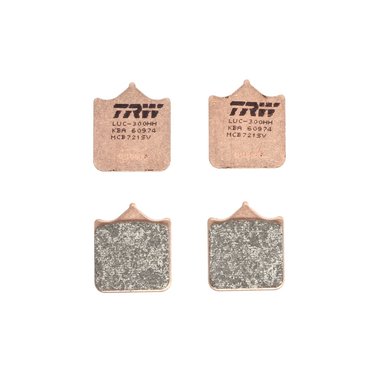 Trw Juego De Pastillas De Freno Mcb721