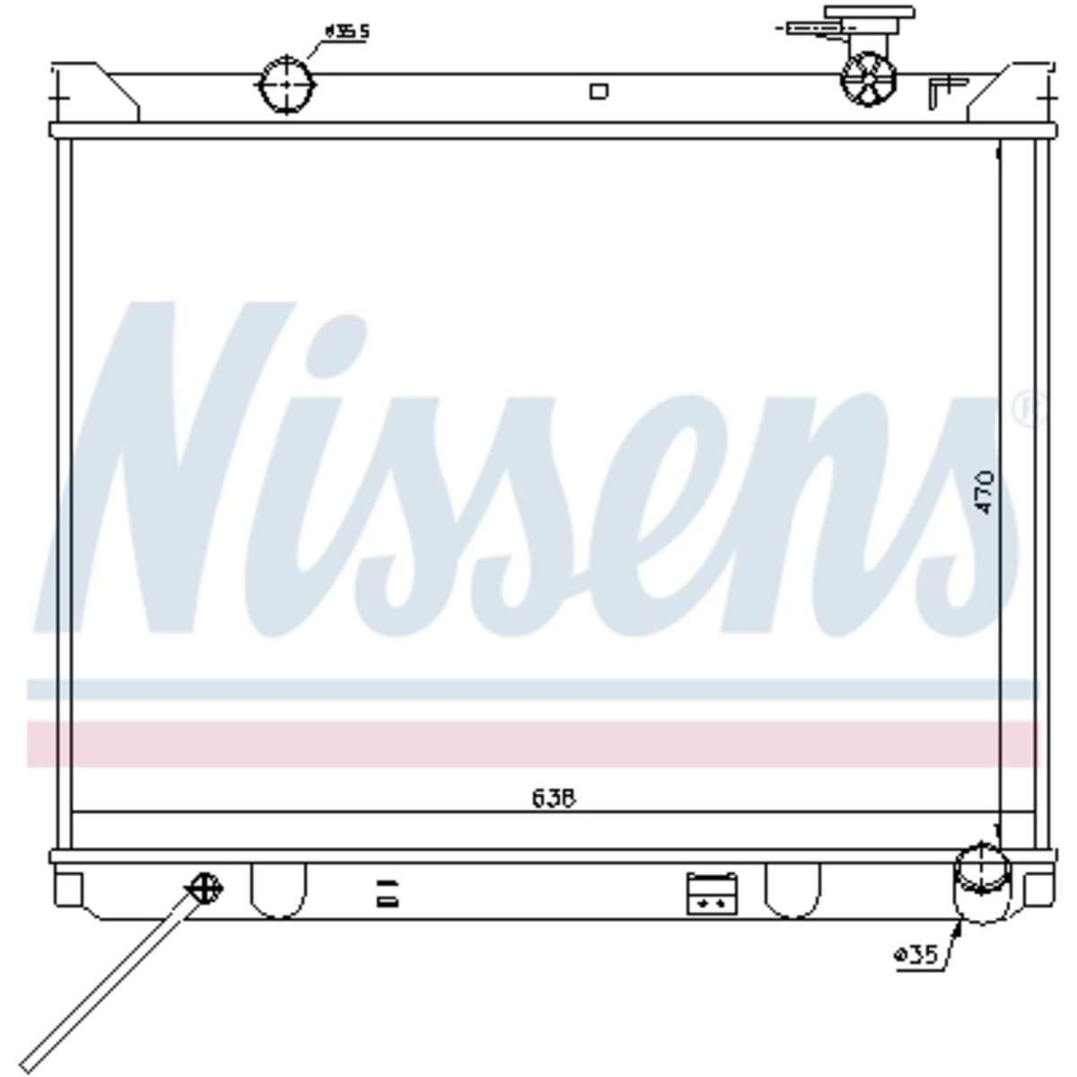 Image of Radiator, motorkoeling