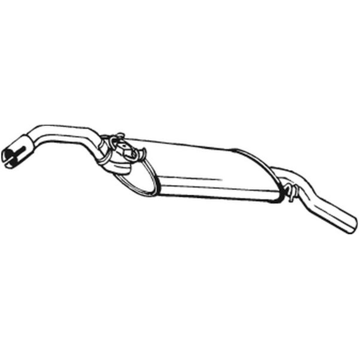 Image of Geluiddemper achter  233-563