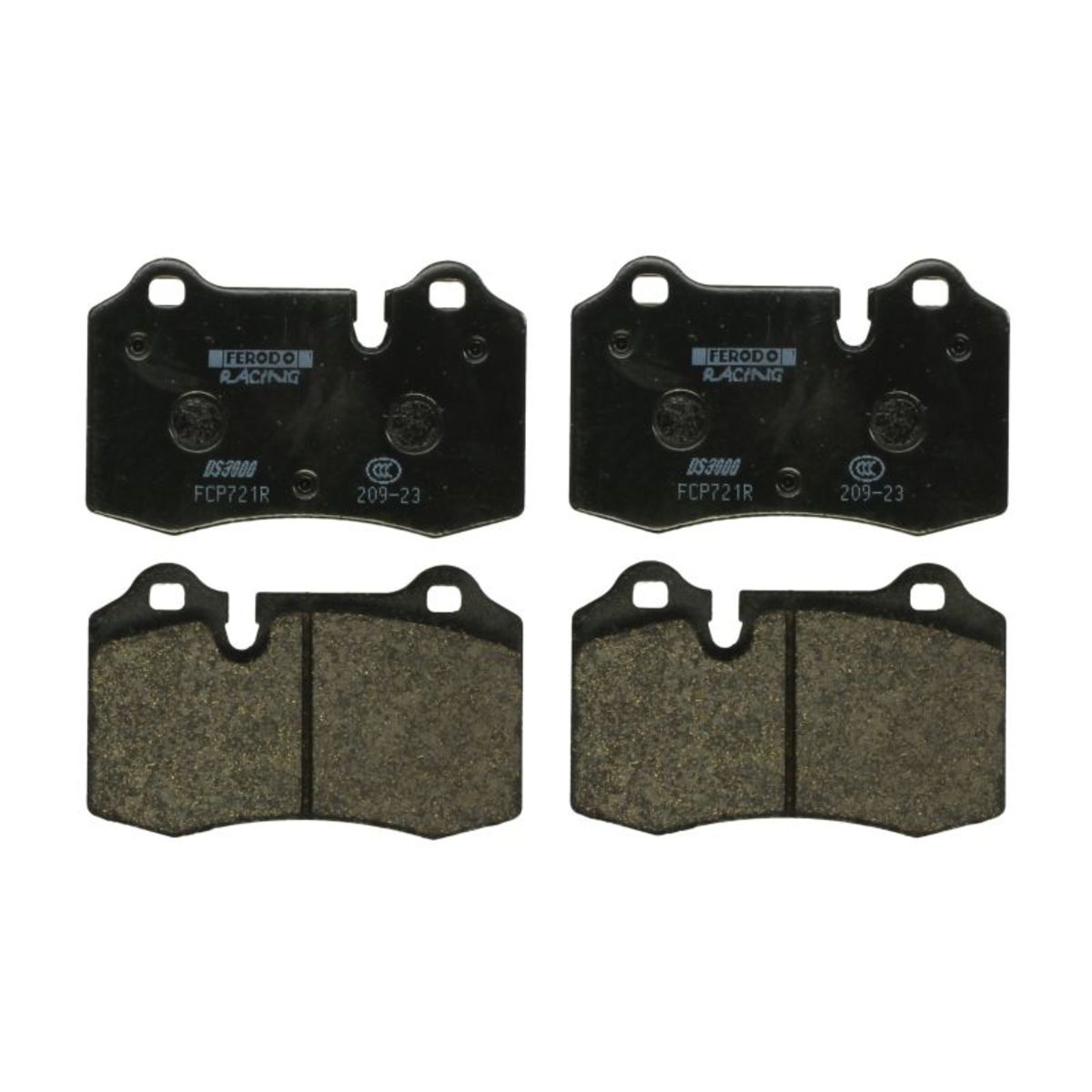 Plaquettes de frein sport non homologuées FERODO FCP721R
