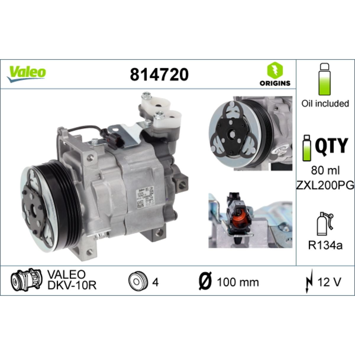 Image of Compressor airconditioning  ORIGINS NEW