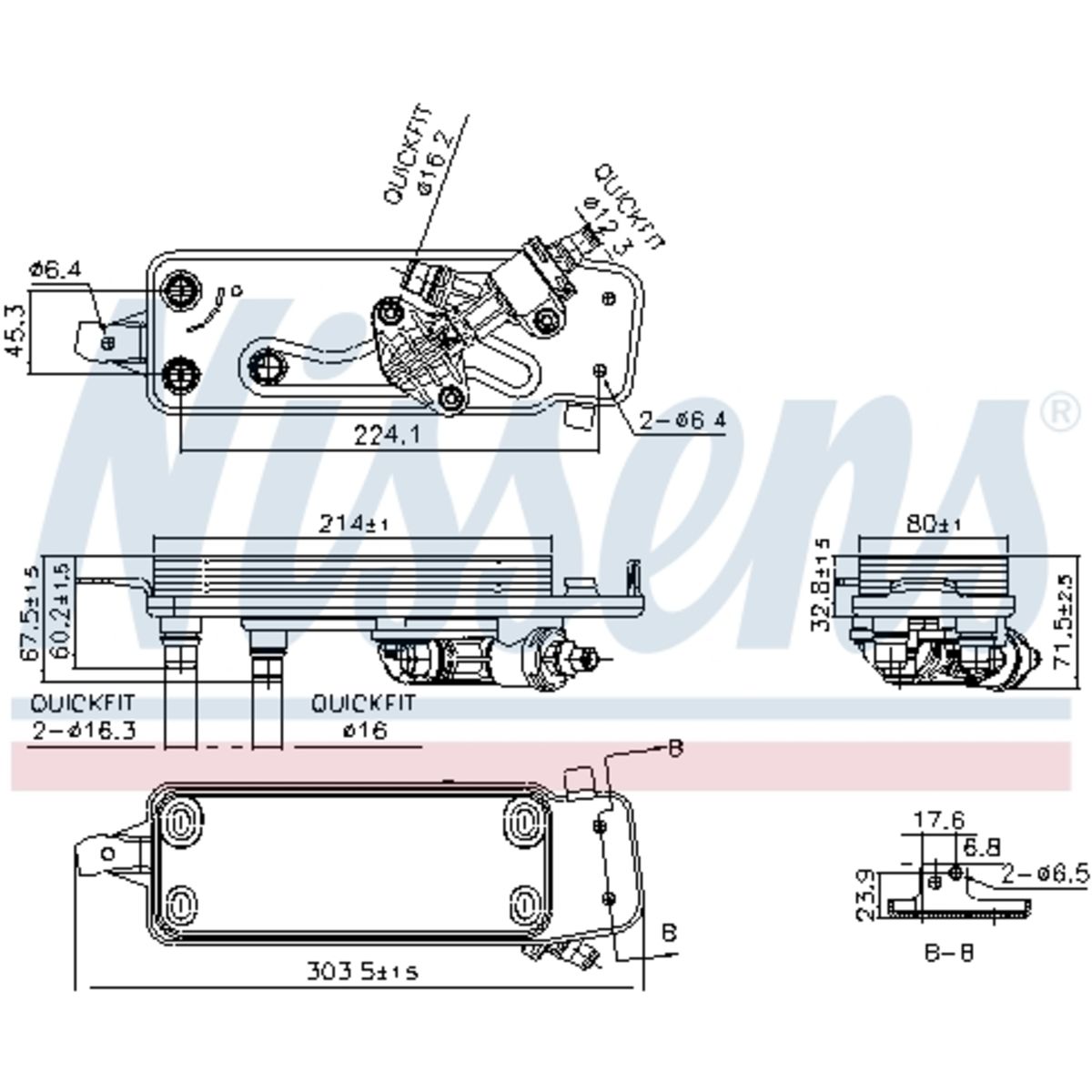 Image of Olie radiator, automatische versnellingsbak