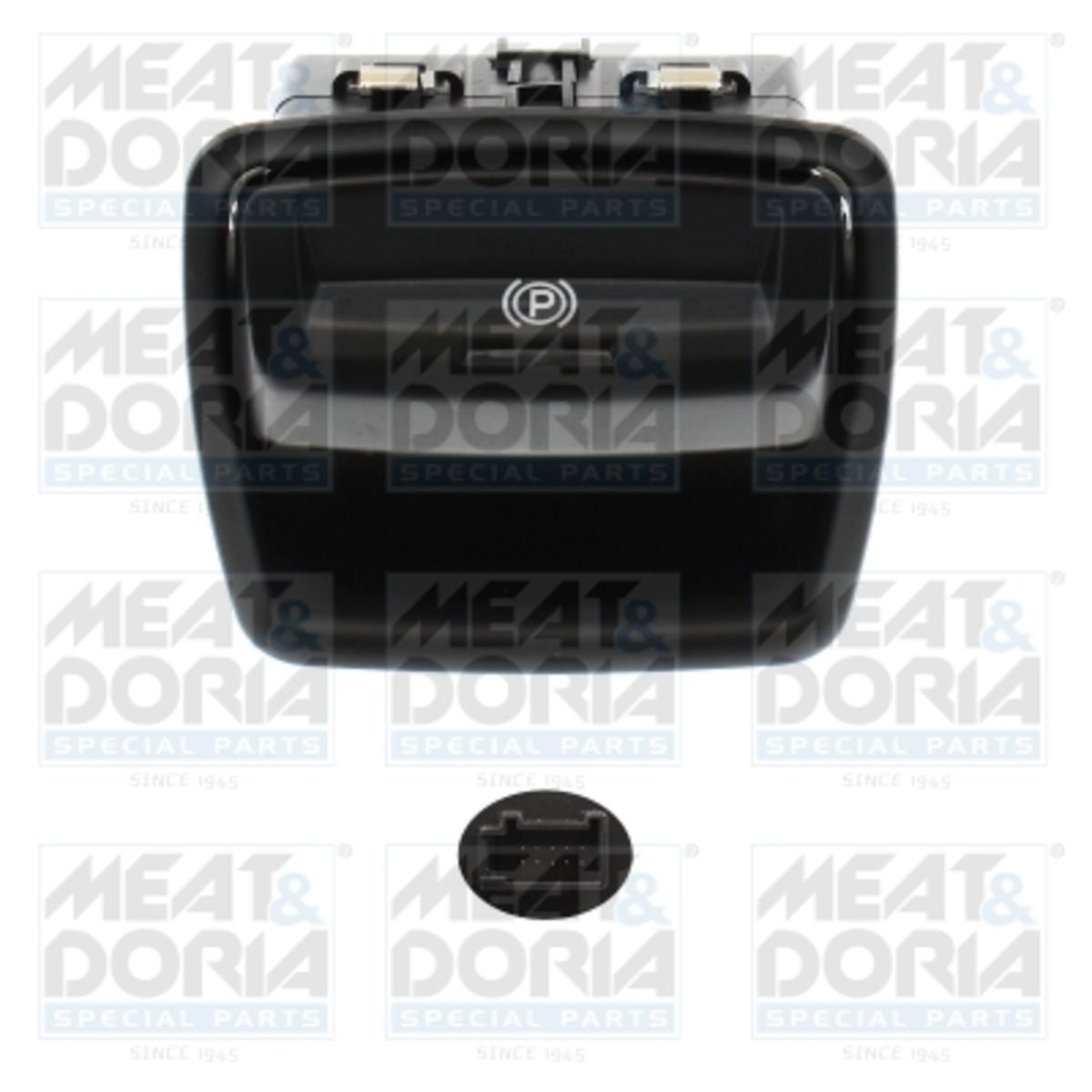 Meat&Doria Negro Interruptor De Freno De Estacionamiento Meat & Doria 206176