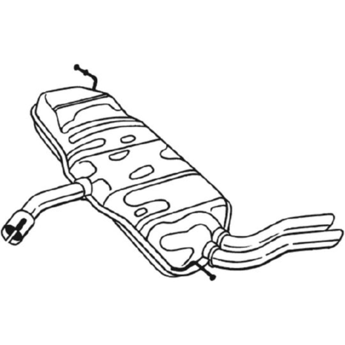 Endschalld mpfer BOSAL 227 233 F r Seat endschalld-mpfer-bosal-227-233-f-r-seat