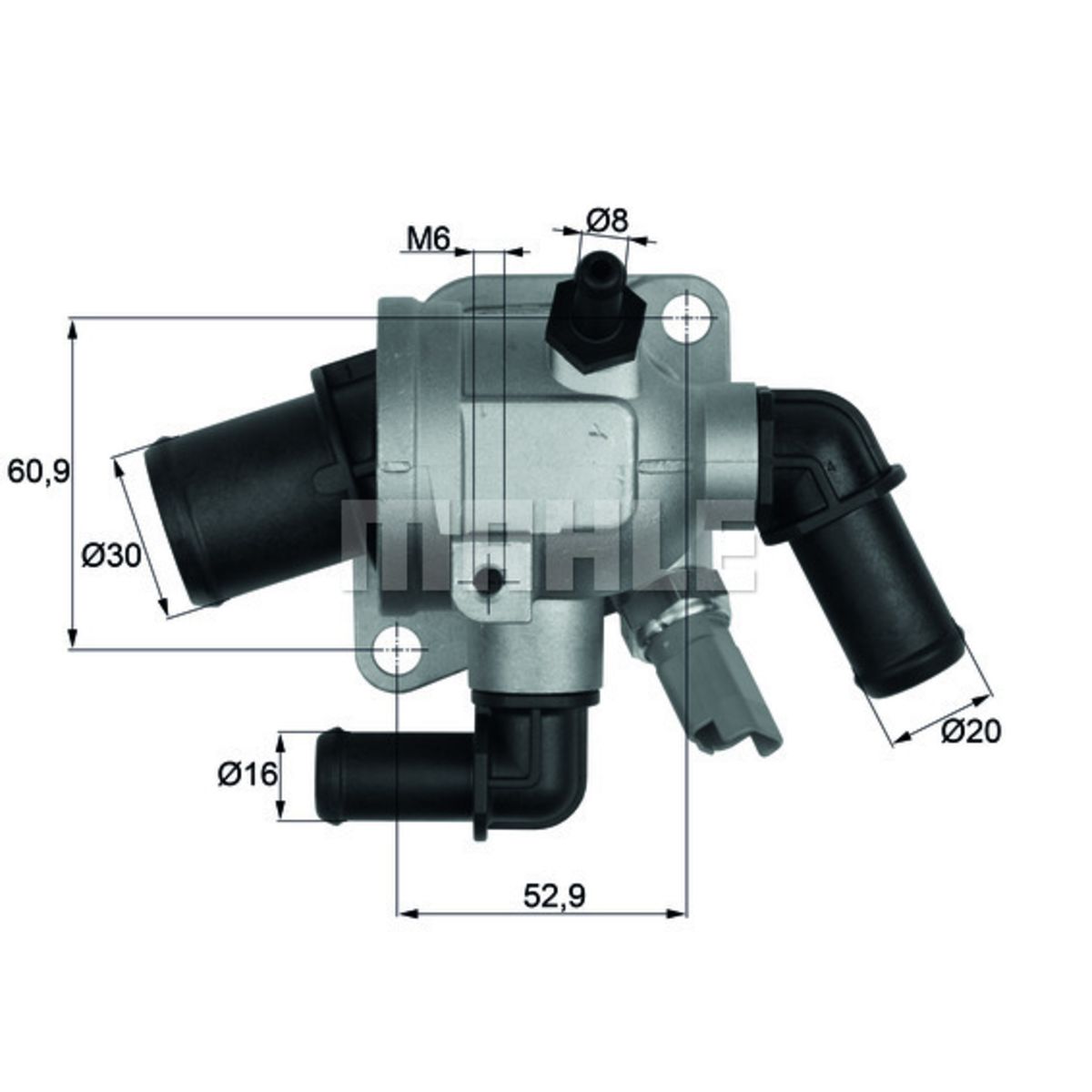 Mahle Thermostaat, Koelvloeistof Ti 173 88