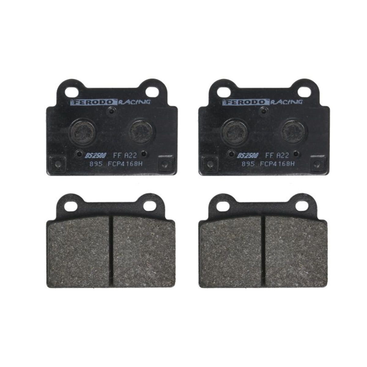 Plaquettes de frein sport non homologuées FERODO FCP4168H
