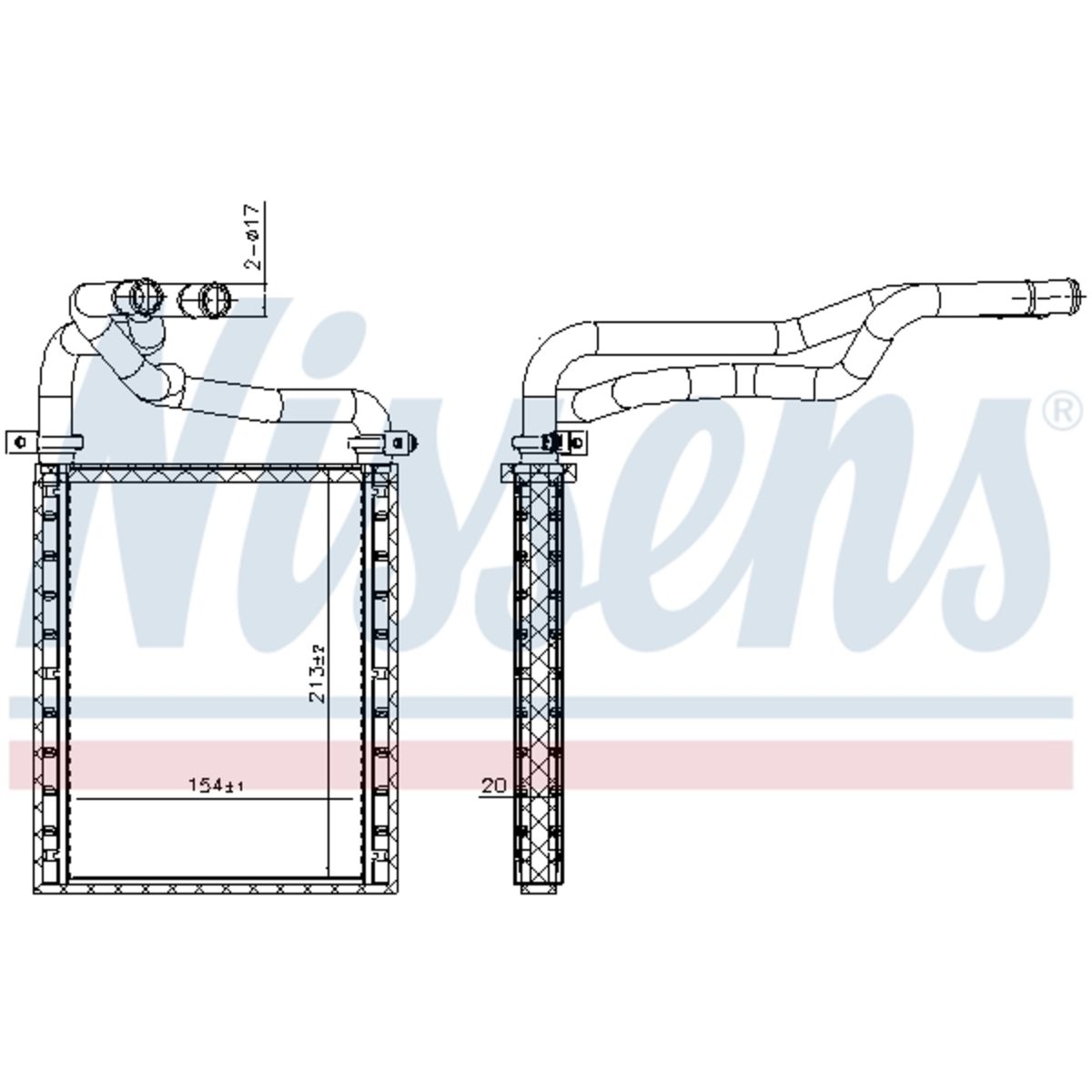 Nissens Scambiatore Calore 707191