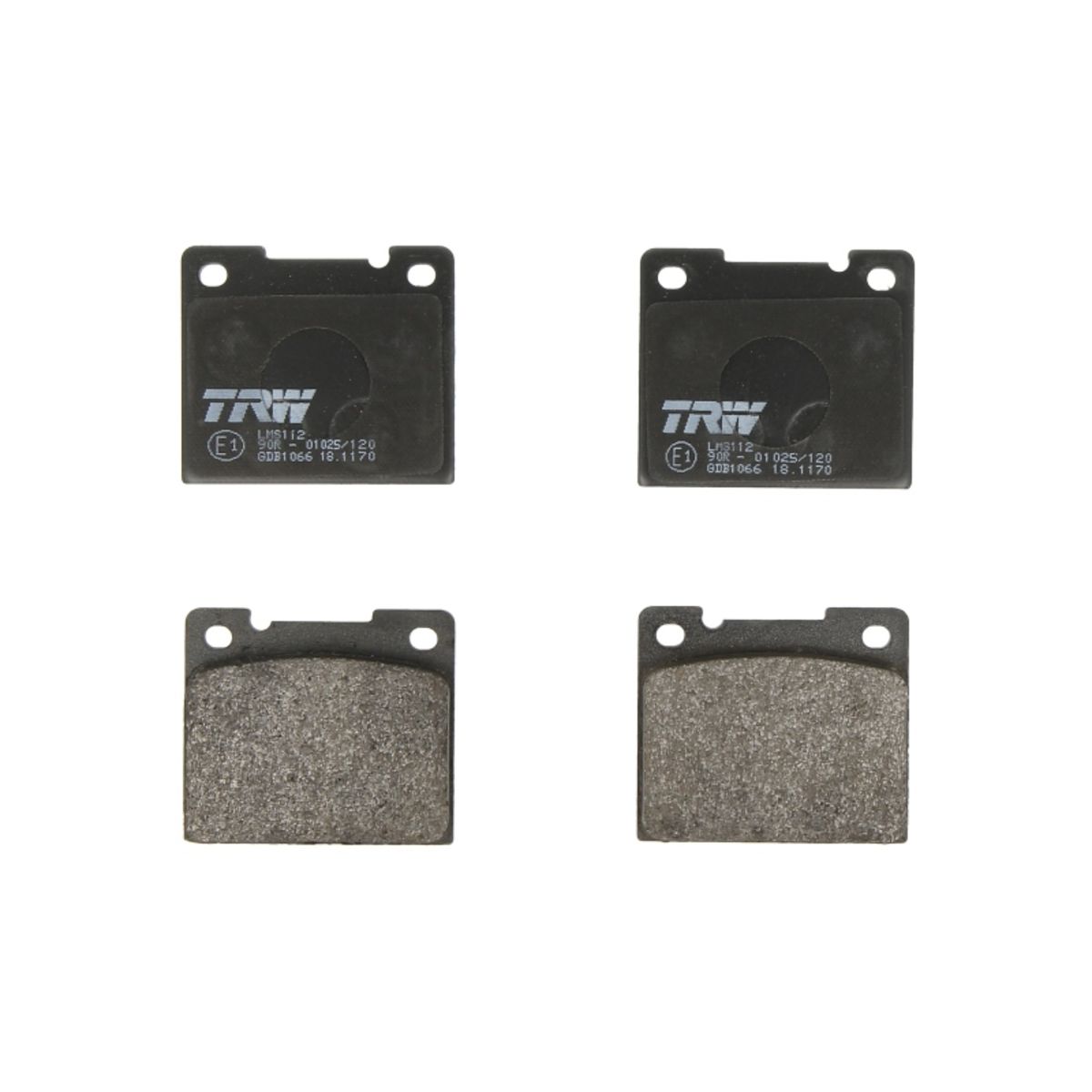 Trw Remblokset Gdb1066, Achter