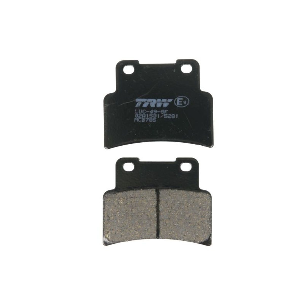 Trw Jeu De Plaquettes De Frein Mcb785