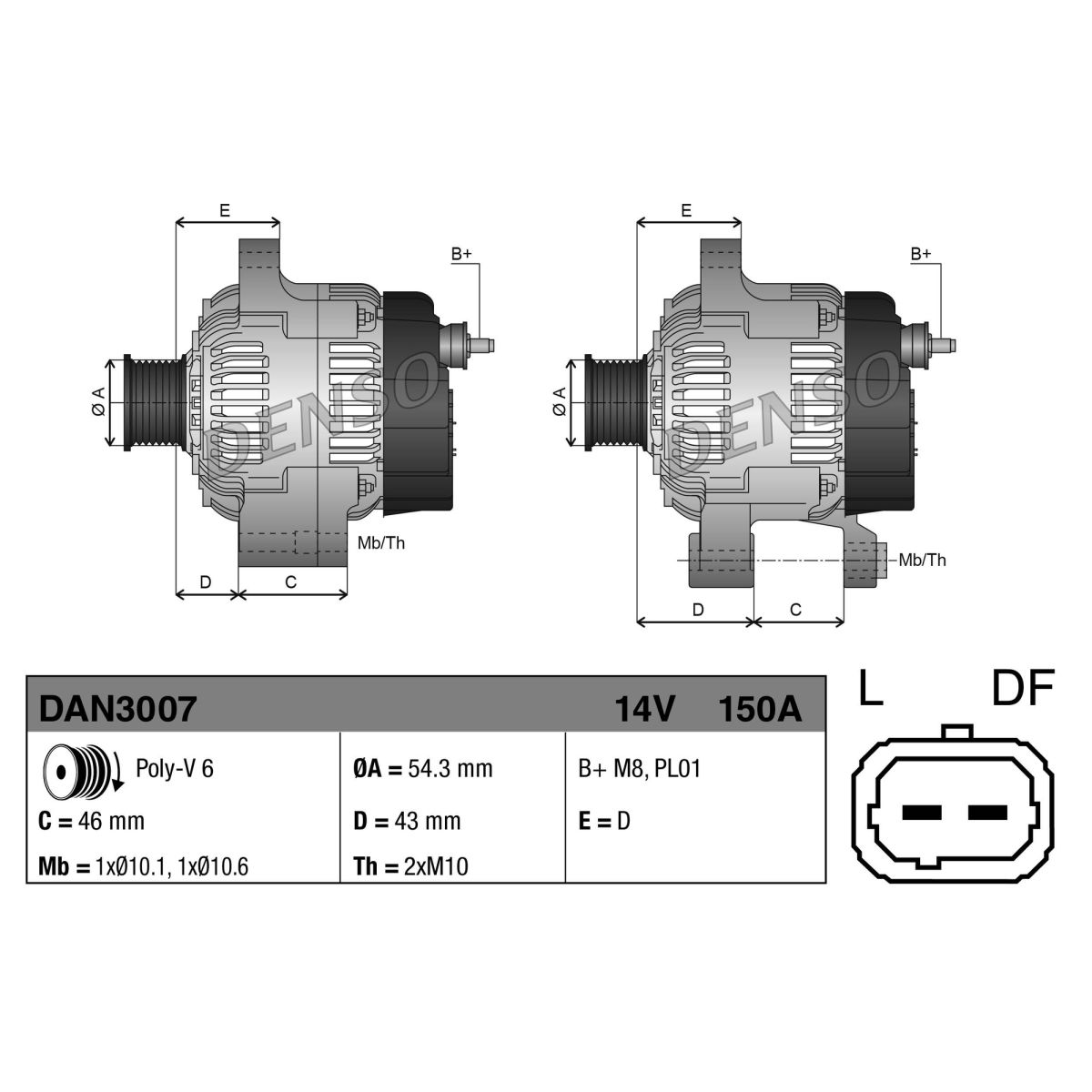 Image of Driefasige generator