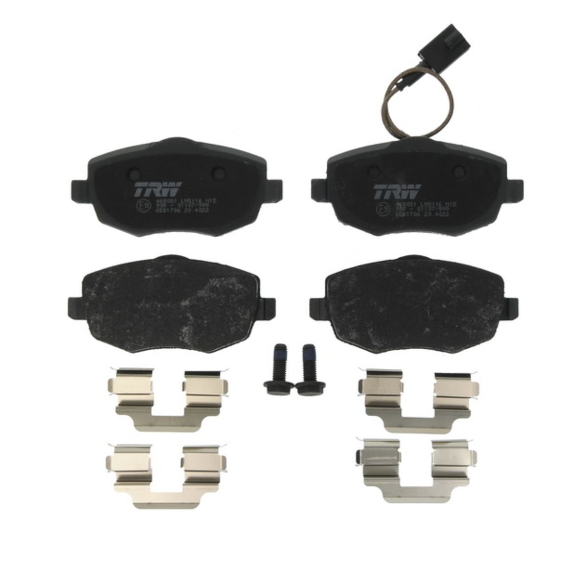 Pastiglie freno GDB1706 TRW per LANCIA YPSILON - Immagine 5
