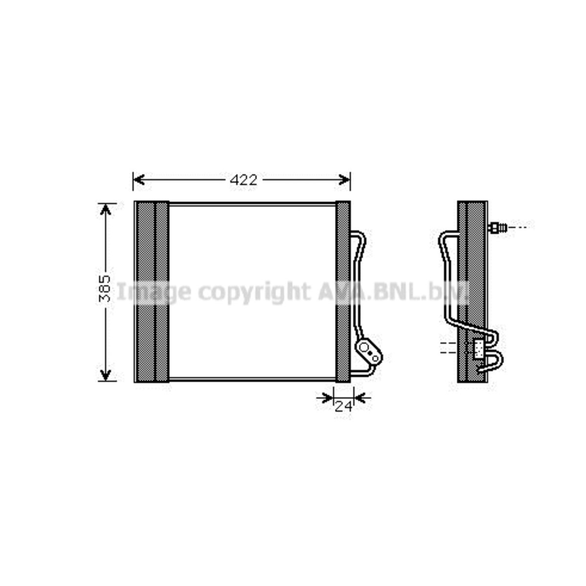 Image of Condensator, airconditioning