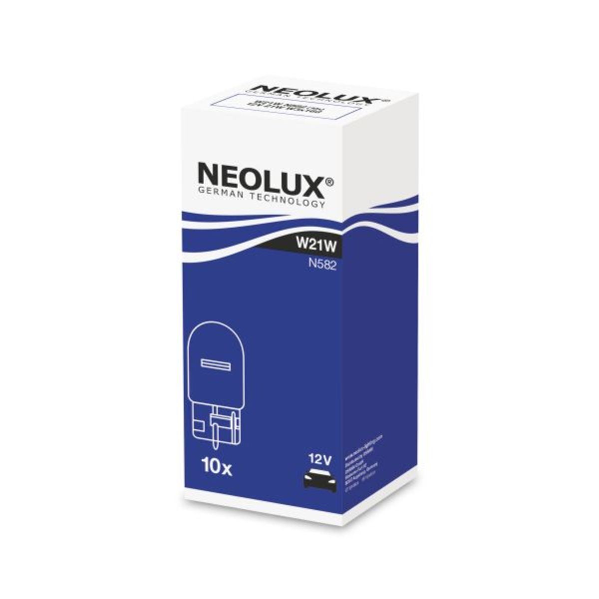 Ampoule secondaire NEOLUX W21W 12V, 21W