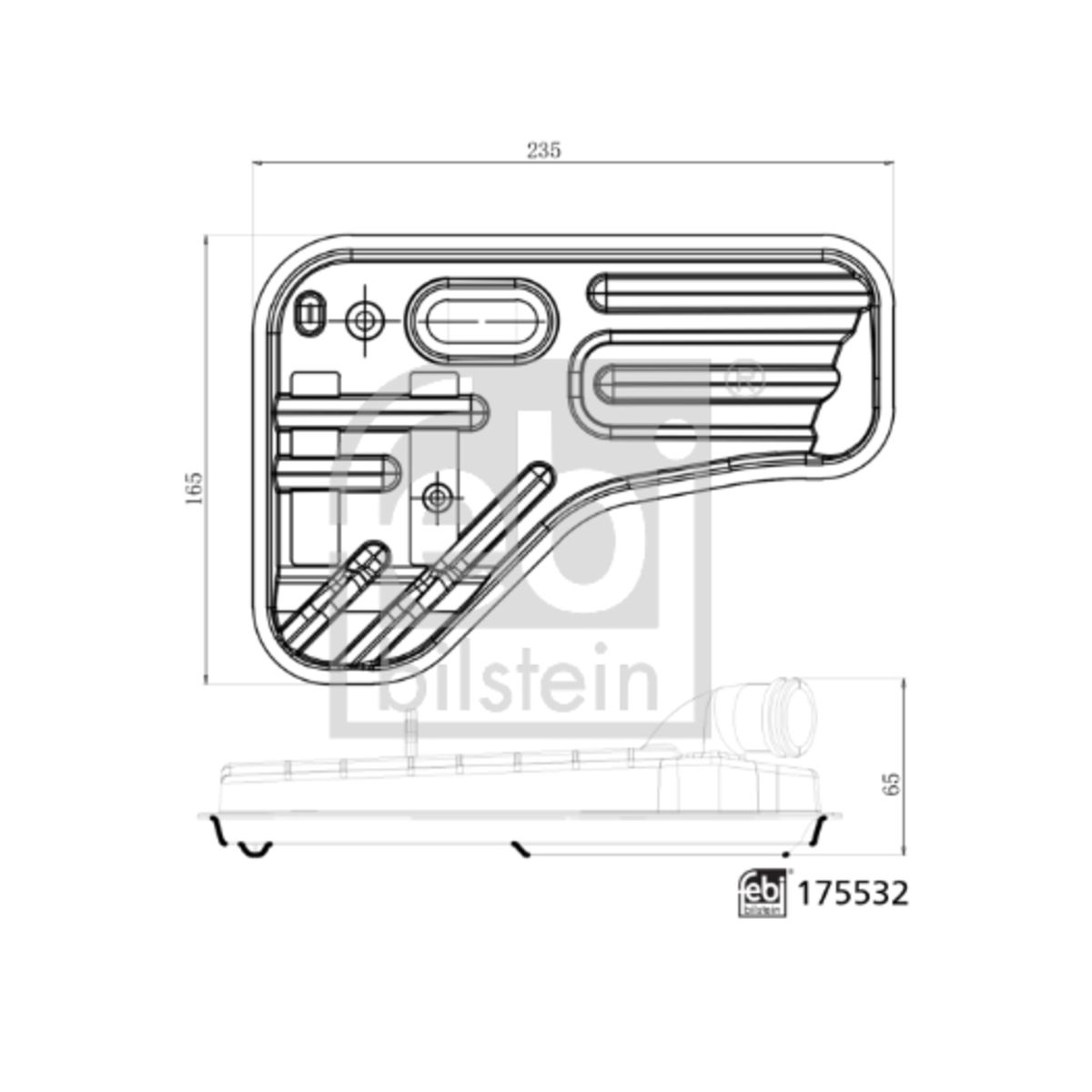 Image of Oliefilter, automaat  BILSTEIN
