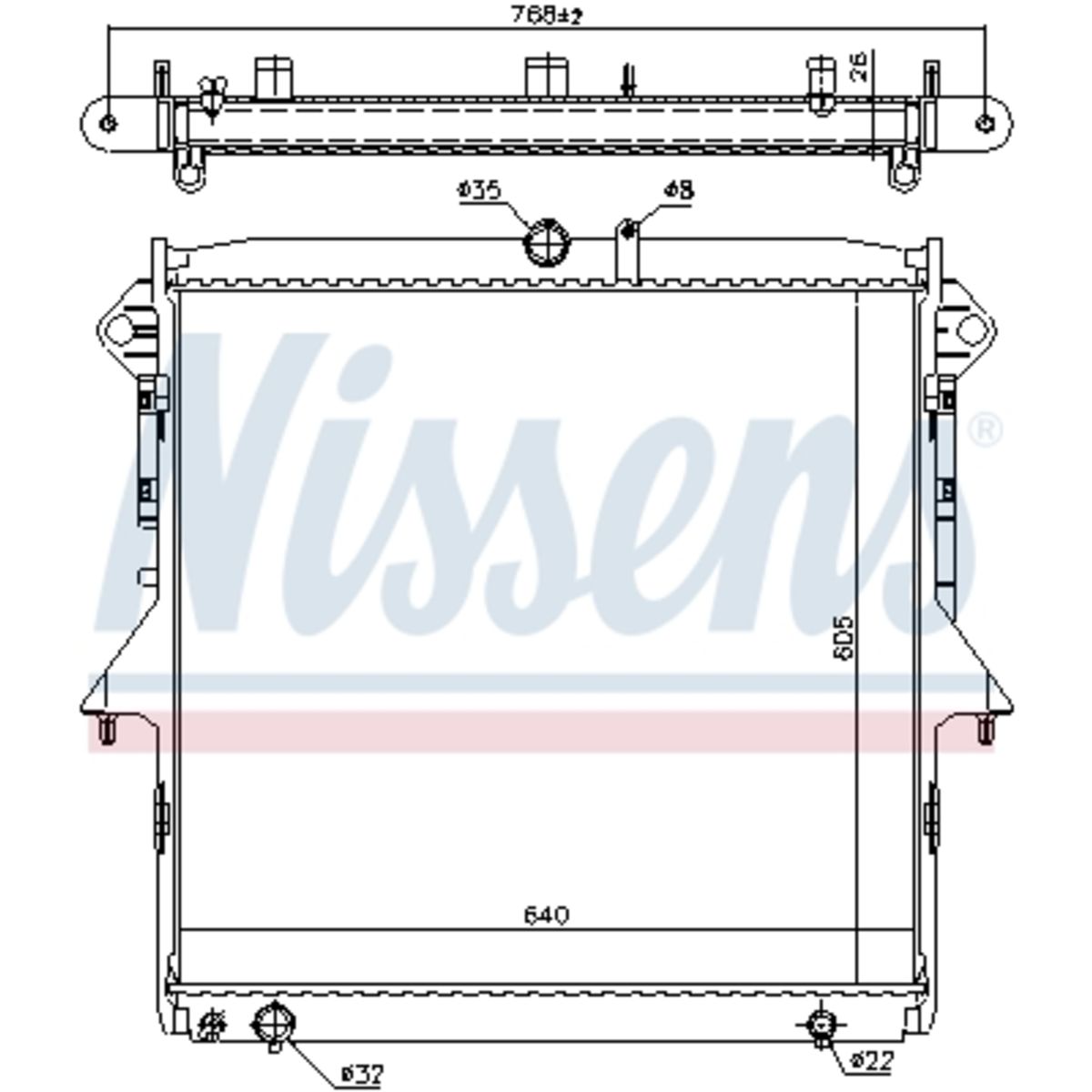 Image of Radiator, motorkoeling