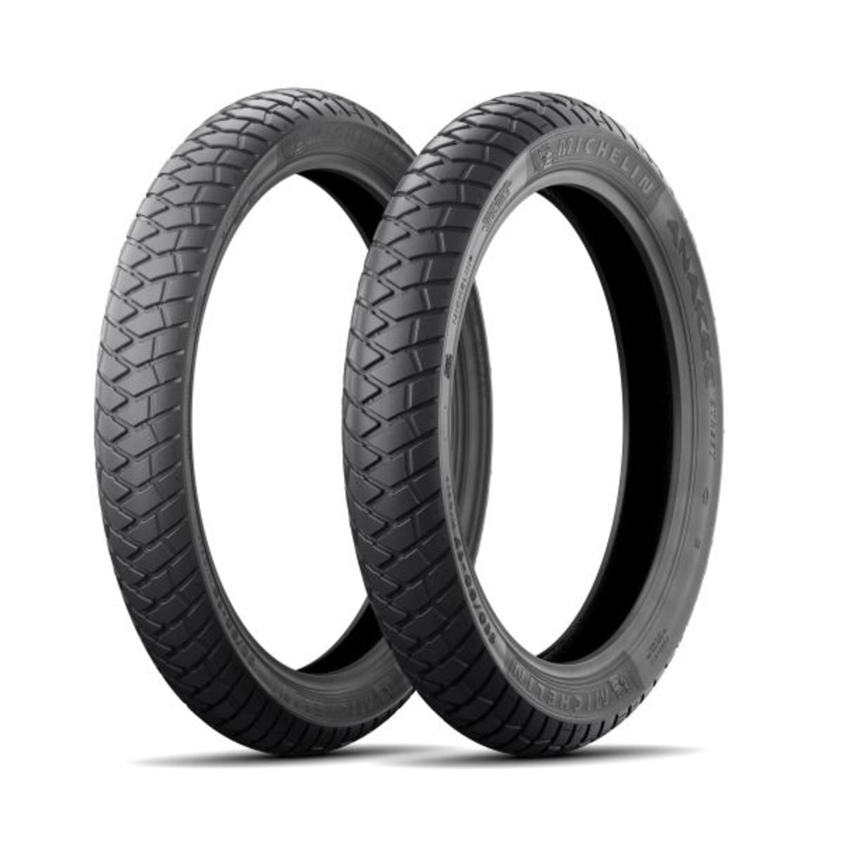 MICHELIN ANAKEE STREET 80/80-16 S45 TL, Motorradreifen Vorne/Hinten