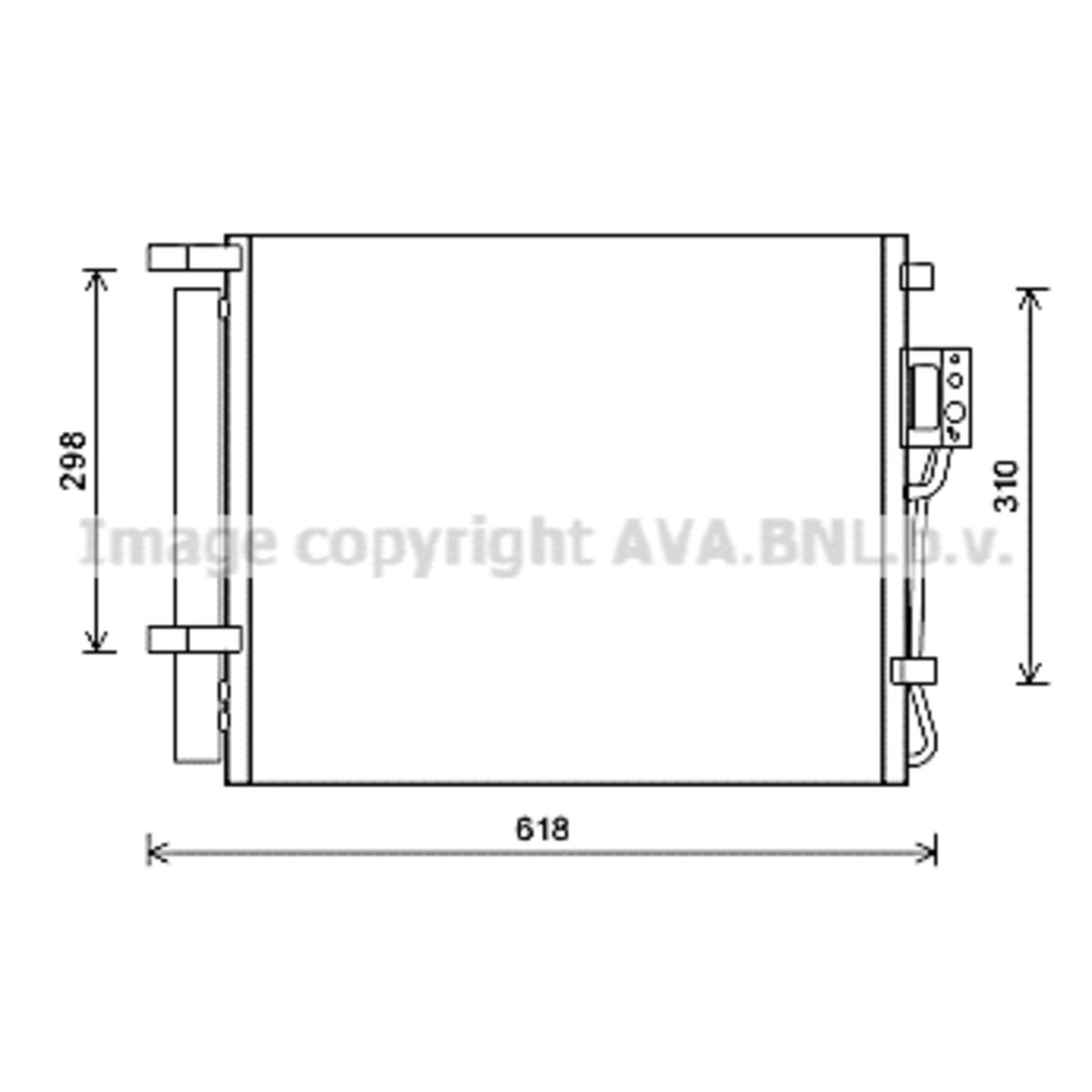 Image of Condensator, airconditioning