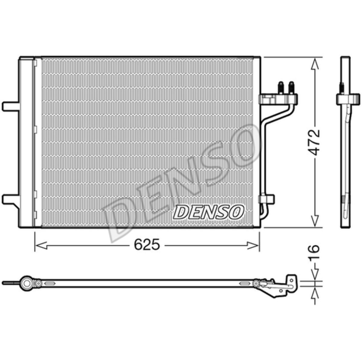 Image of Condensator, airconditioning