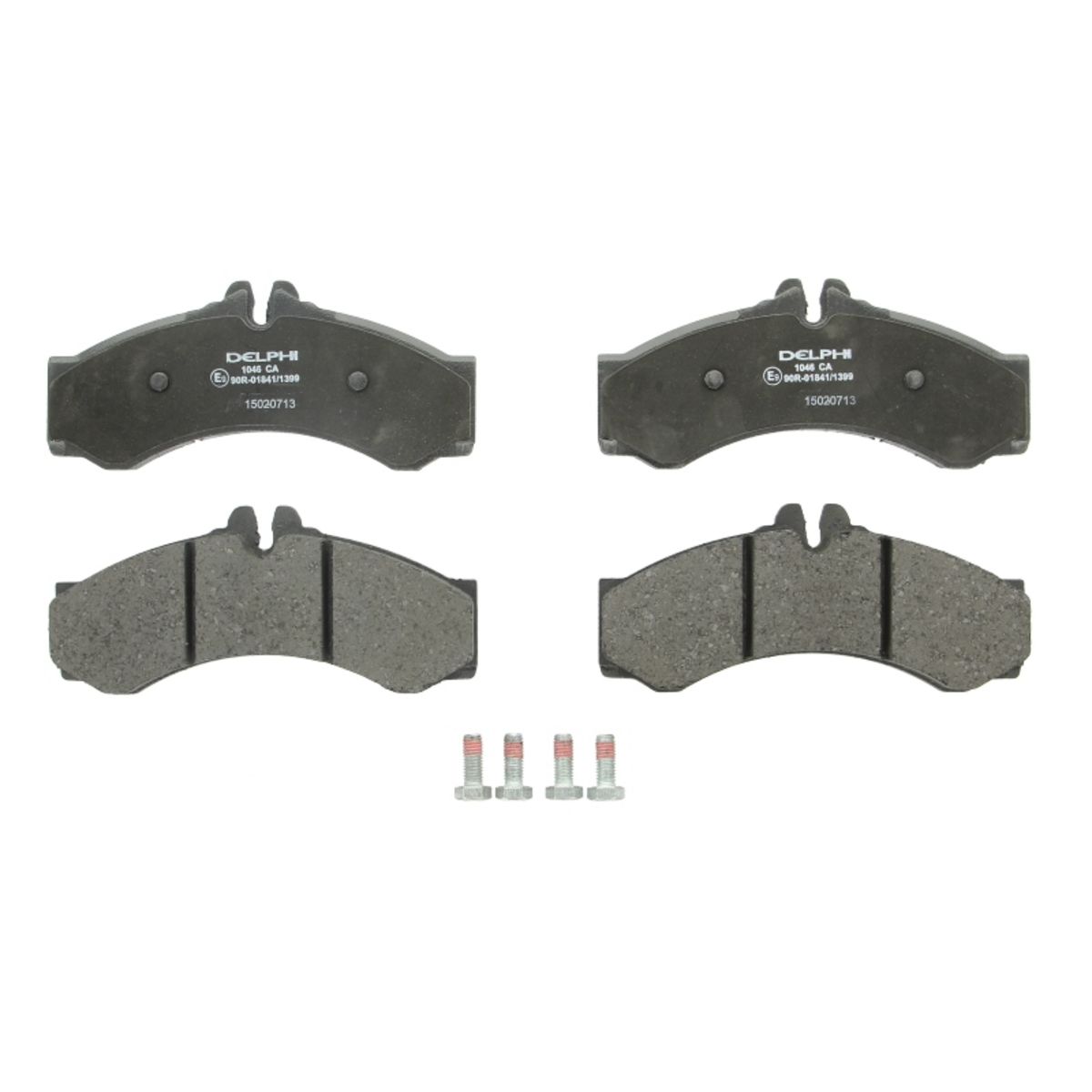 DELPHI Kit de plaquettes de frein, frein &agrave; disque  LP1046