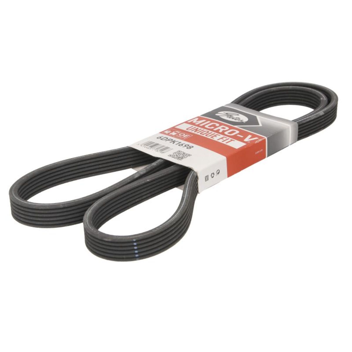 Nero Cinghia Poly-V Gates 6Dpk1698