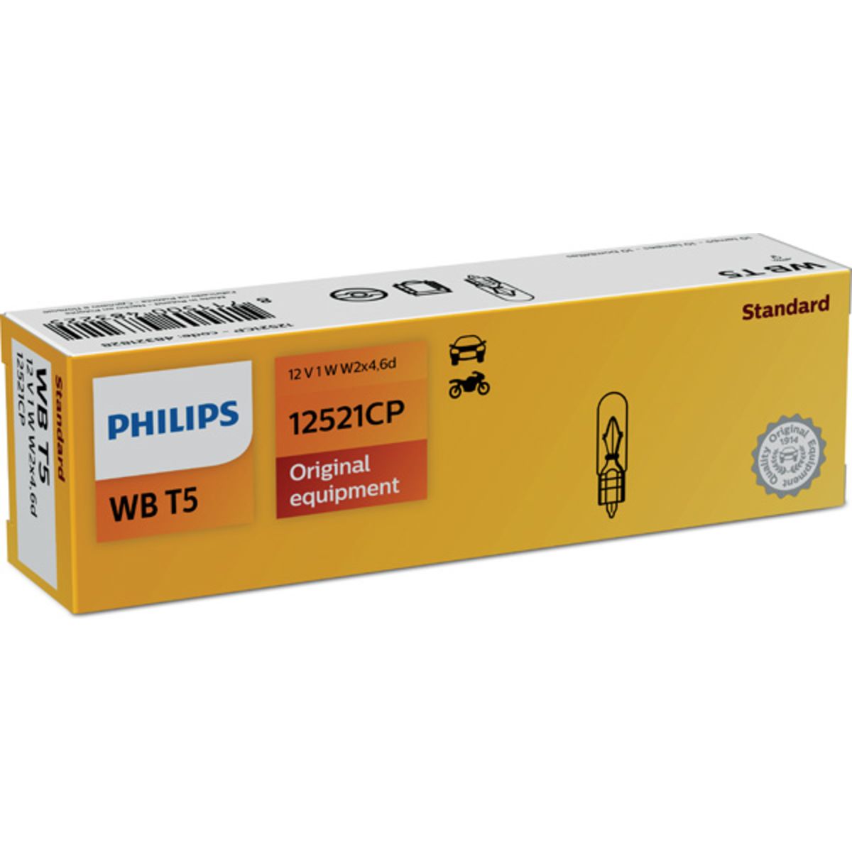Image of P27/7w lamp  W1W 12V, 1W