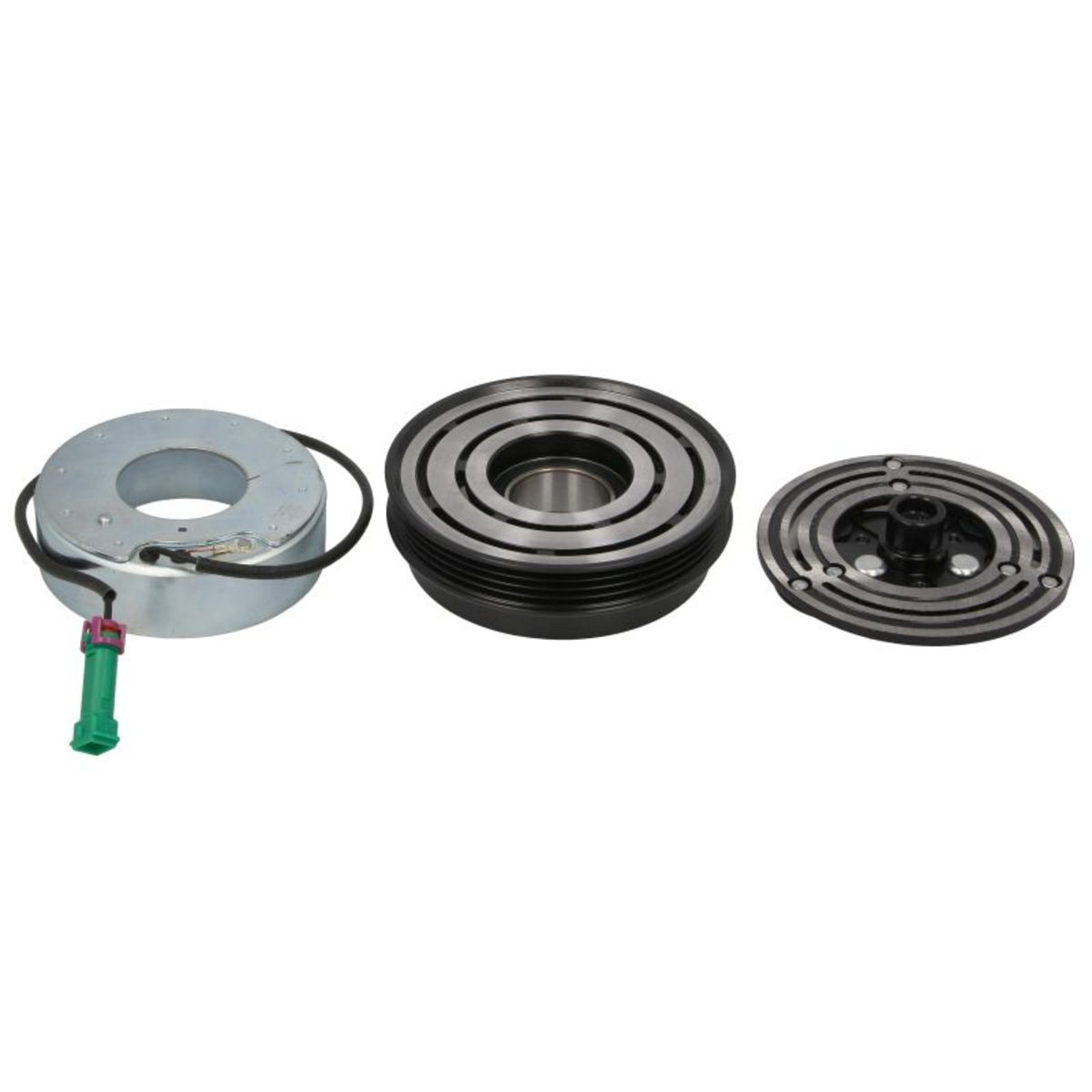Magnetkupplung Klimakompressor Ø 118 mm 4 Rillen NRF für u.a. AUDI A4 - Bild 5