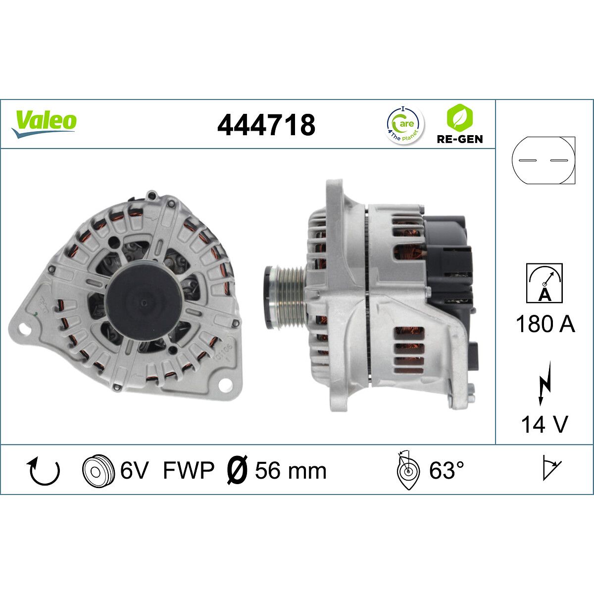 Image of Driefasige generator