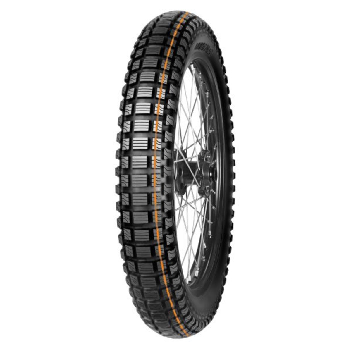 MITAS SW-07 V2 Speedway Orange stripe 3.75-19 TT, Motorradreifen hinten