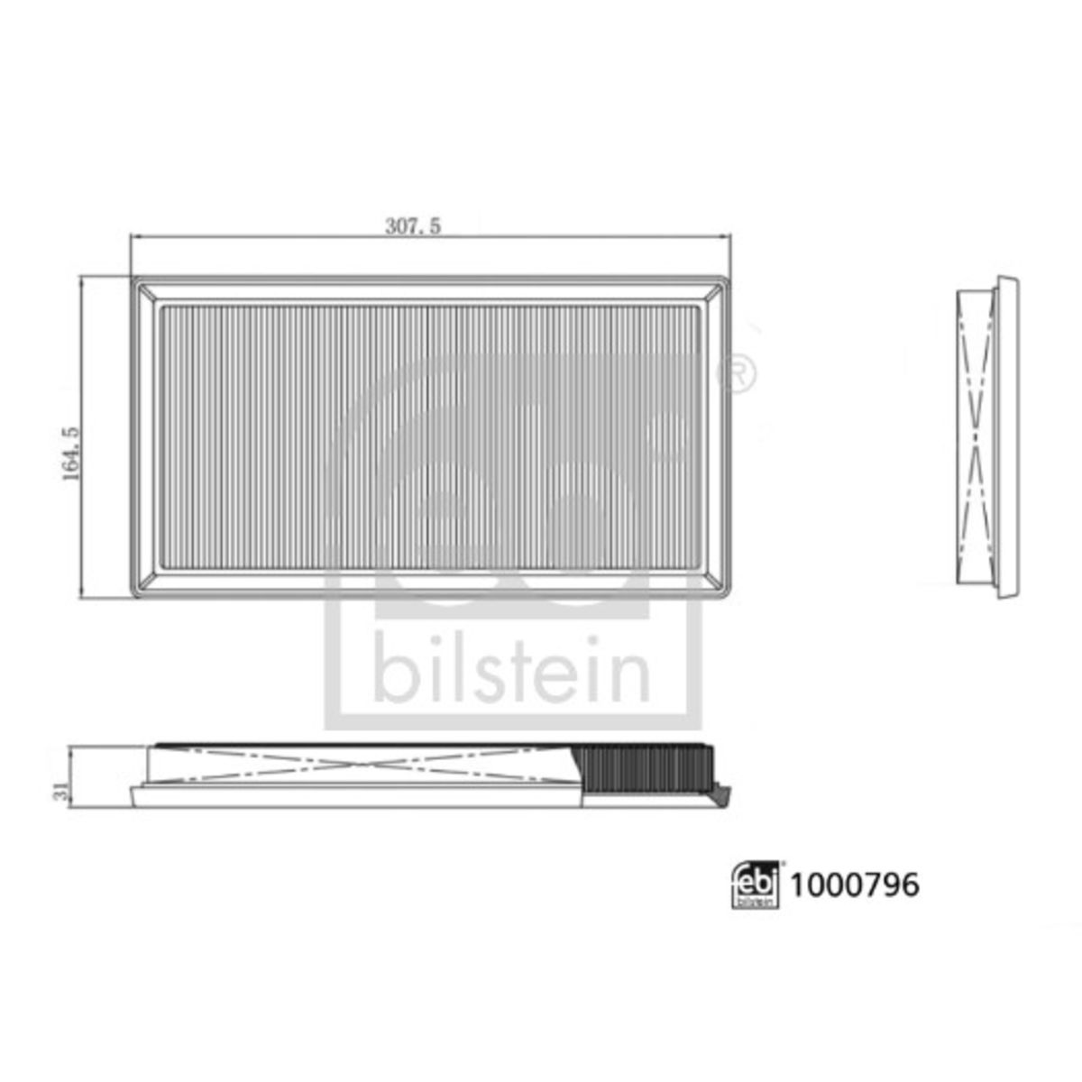 Luftfilter FEBI 1000796