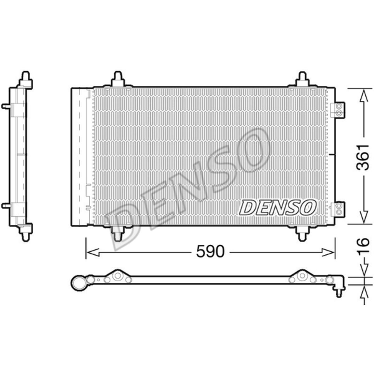 Image of Condensator, airconditioning