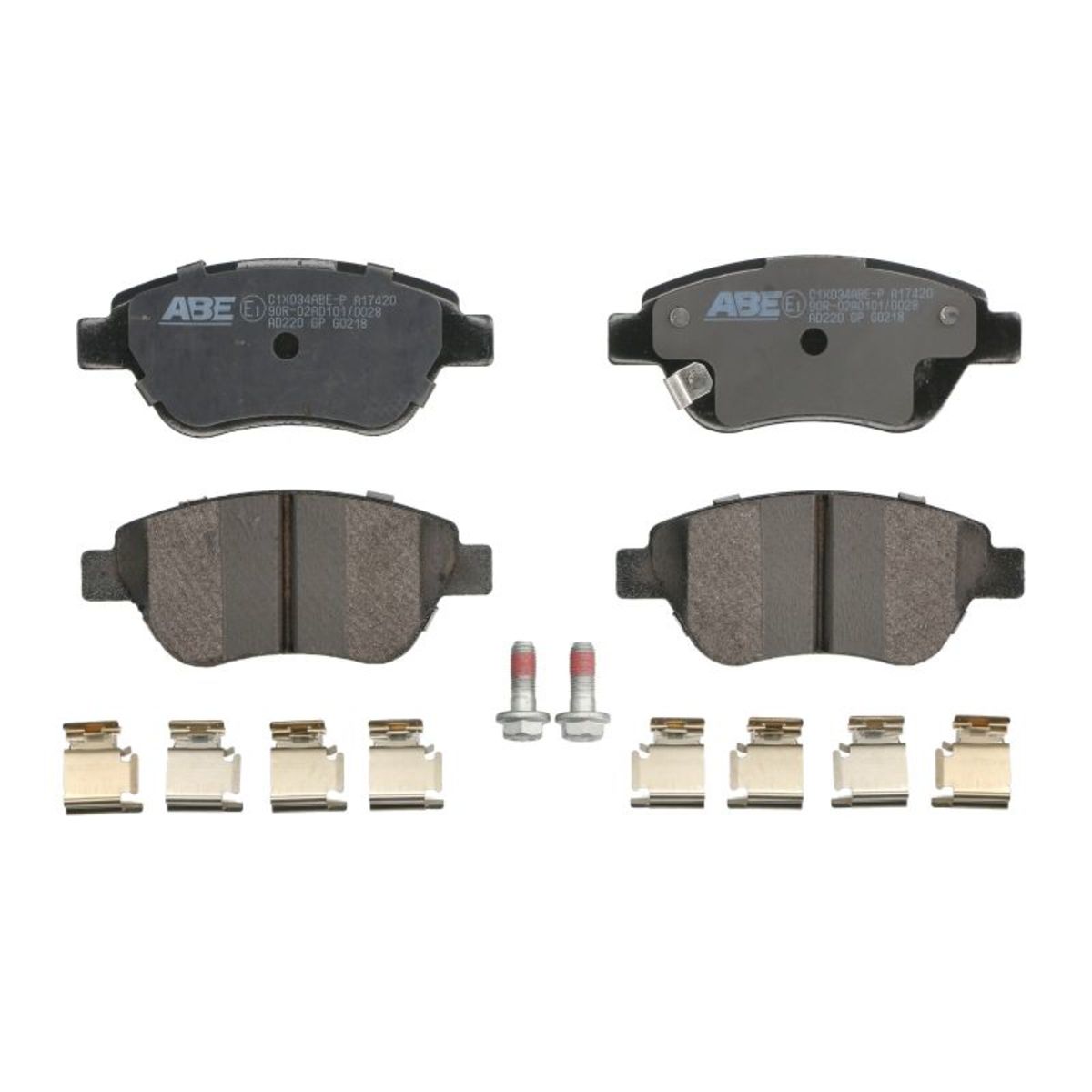 Bremsbelagsatz ABE C1X034ABE-P, Vorne