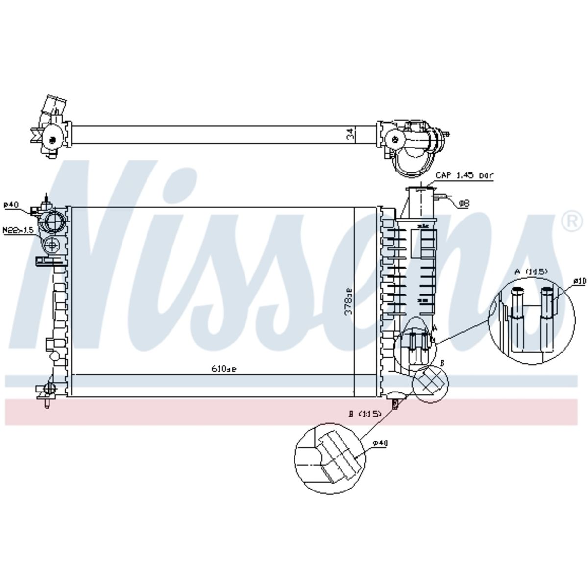 Image of Radiator, motorkoeling
