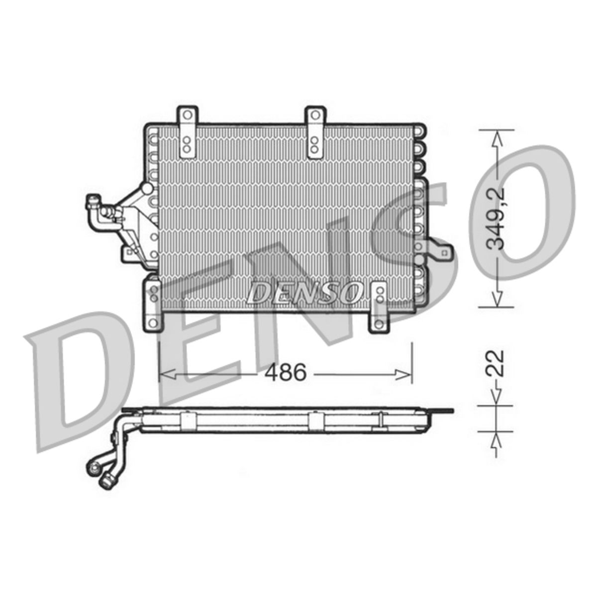Image of Condensator, airconditioning