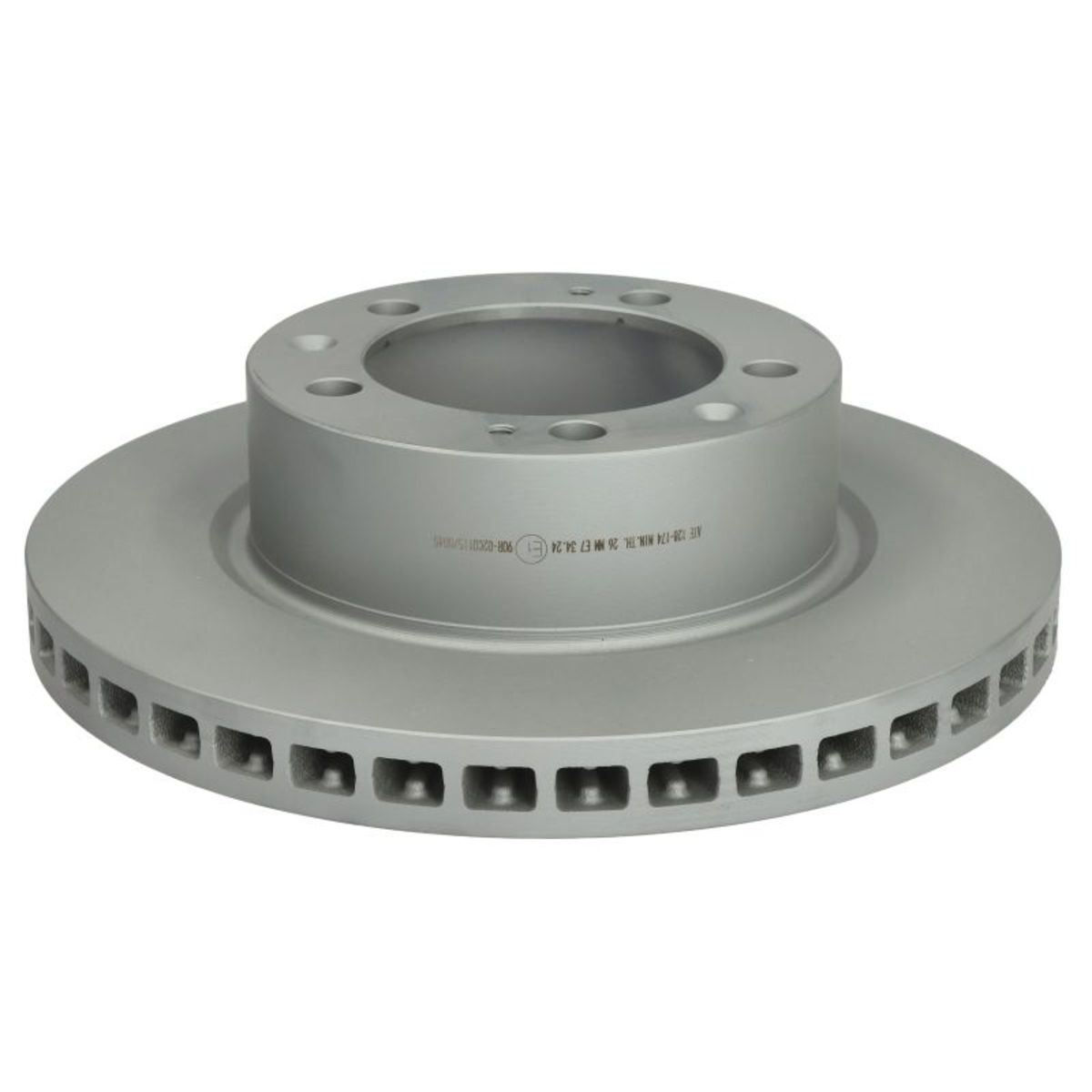 ATE 24.0128-0174.1 Disco freno ventilato, rivestito, legato /ad alto tenore di carbonio - Immagine 4