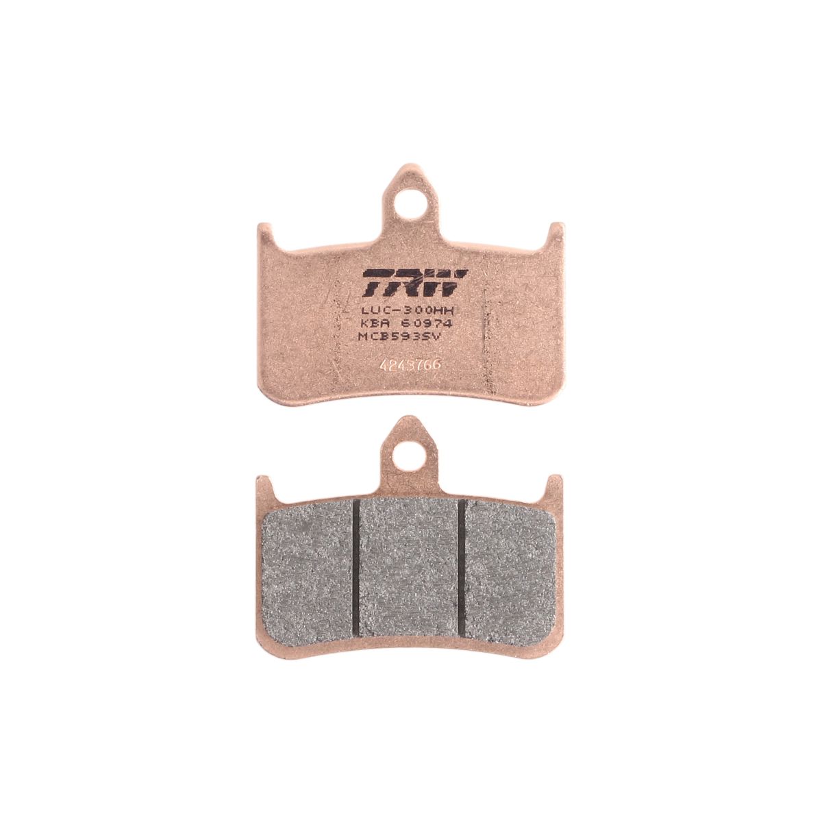 Set di pastiglie freno TRW MCB593