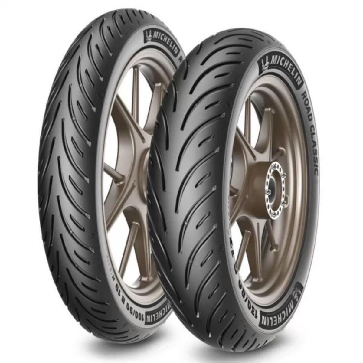 MICHELIN ROAD CLASSIC 110/90B18 TL 61V, Pneu moto Avant