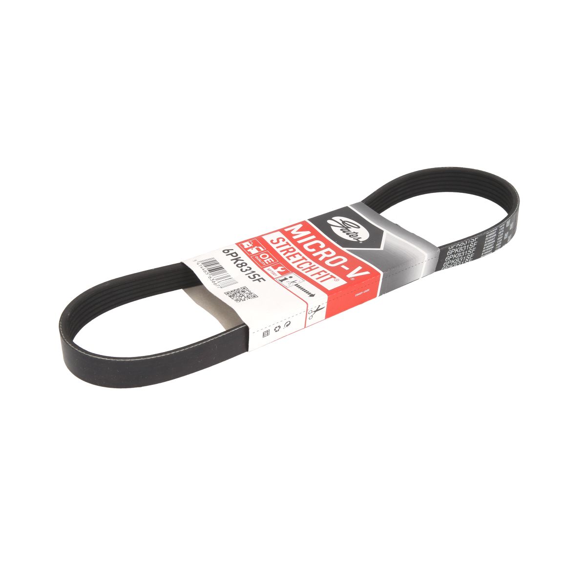 Image of Poly V-riem Micro-V® Stretch Fit