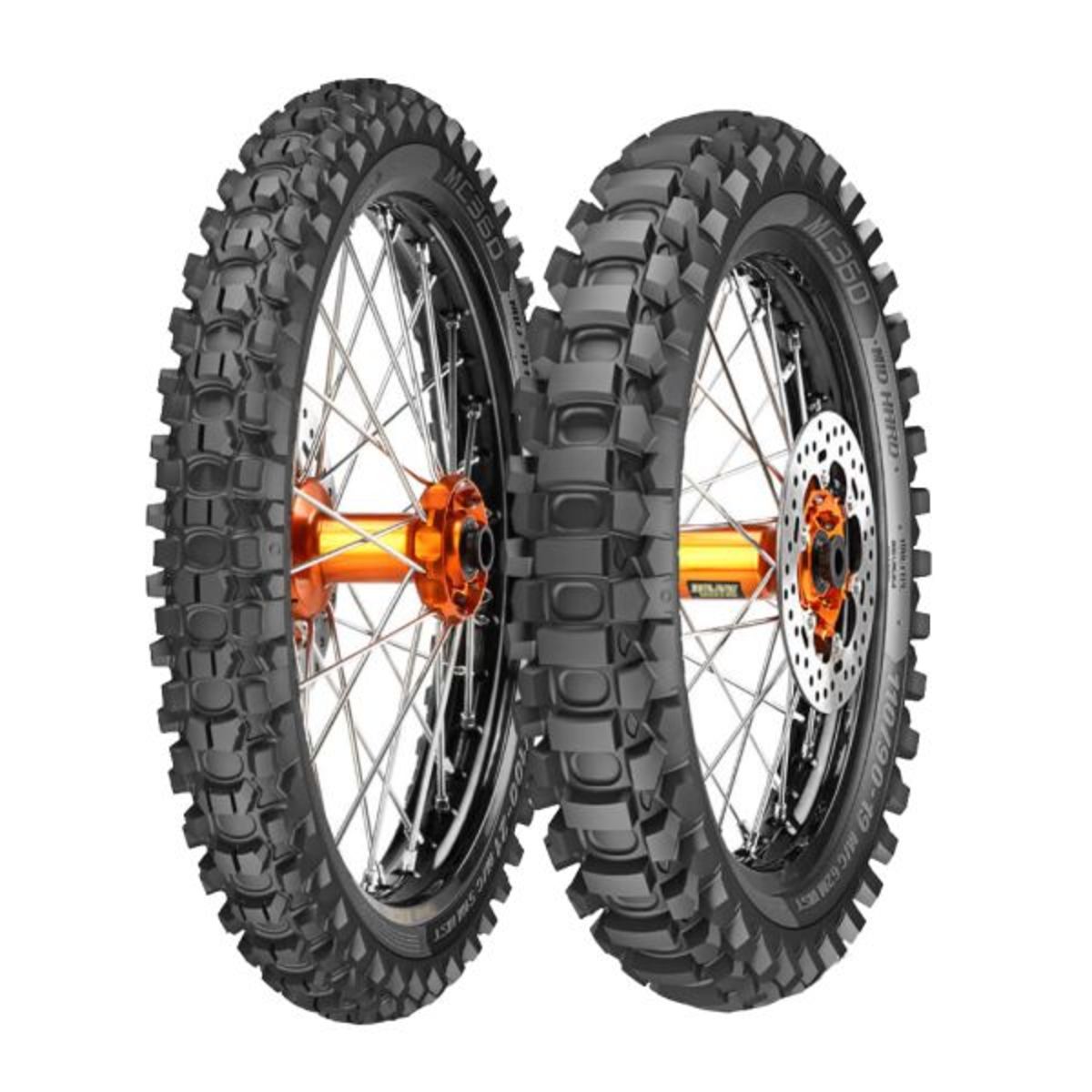 METZELER MC360 MID HARD 90/90-21 TT, Motorradreifen vorne