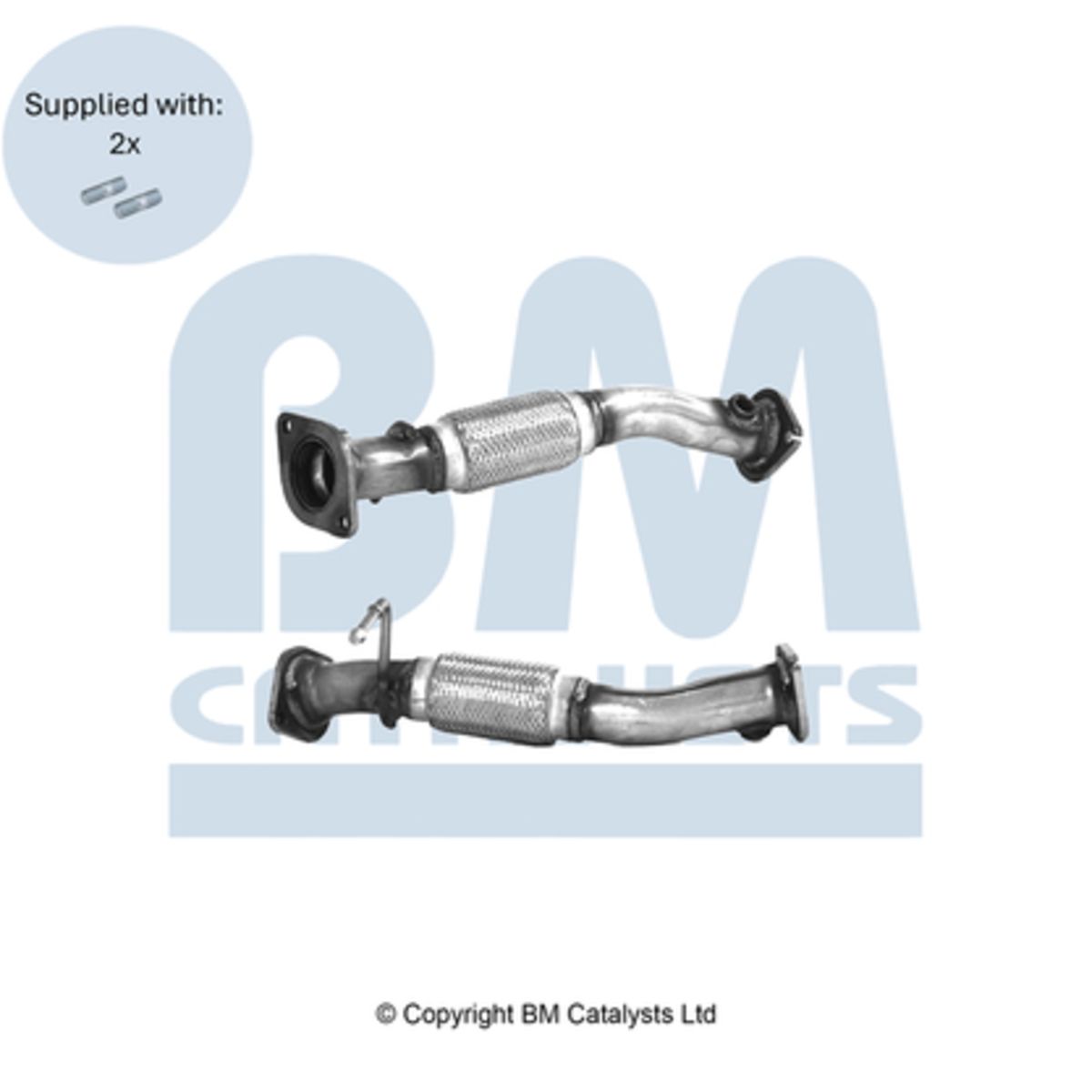 Abgasrohr BM CATALYSTS BM51404
