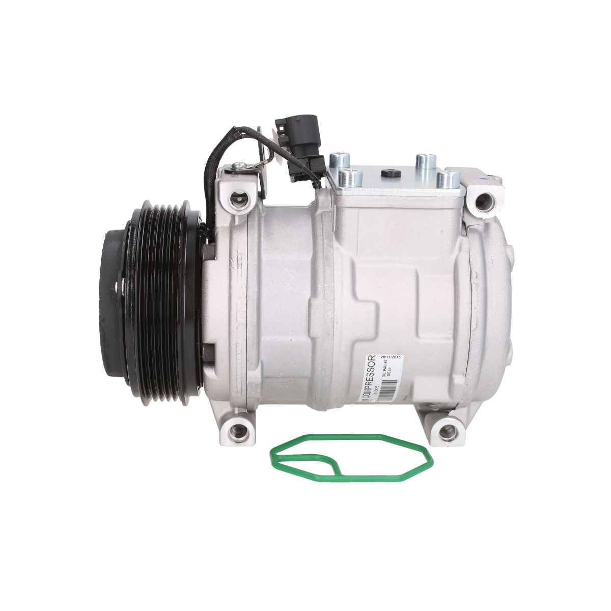 Compressor, airconditioner