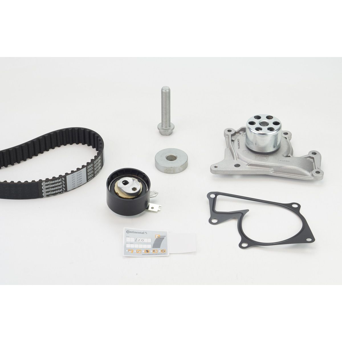 Continental Ctam Kit Distribution + Pompe À Eau Continental 1184 Wp2