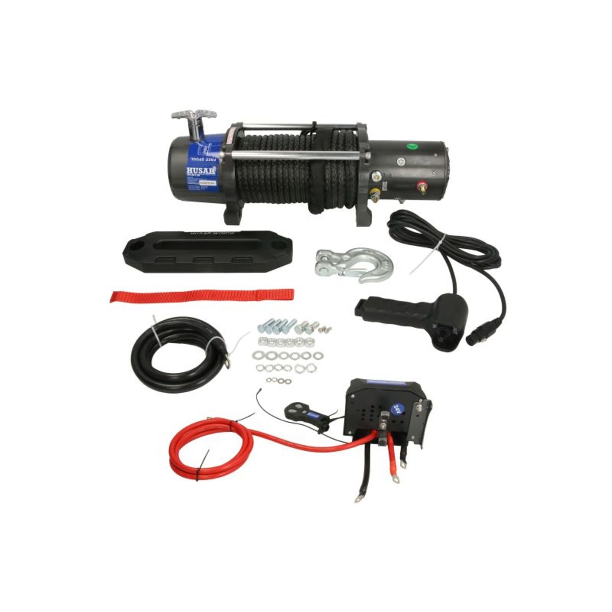 Treuil pour véhicules tout-terrain HUSAR WINCH BST13000LBS24V-S