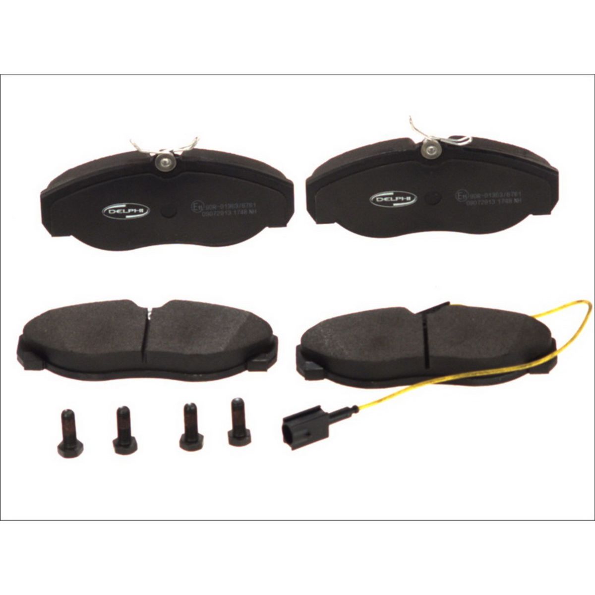 Delphi Set Di Pastiglie Freno Lp1748, Anteriore